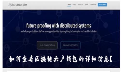 如何查看区块链大户钱包的详细信息？